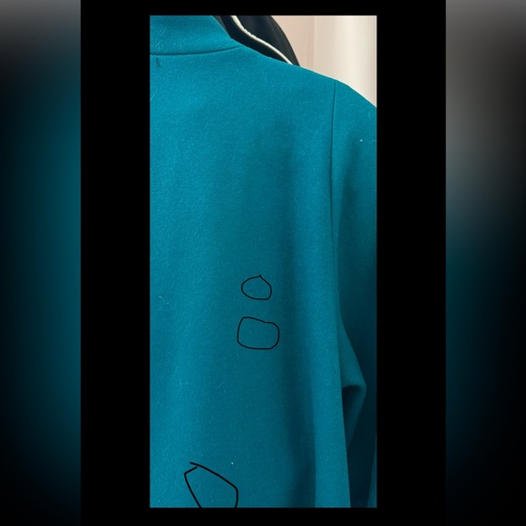 80s vintage wool overcoat - Picture 10 of 11